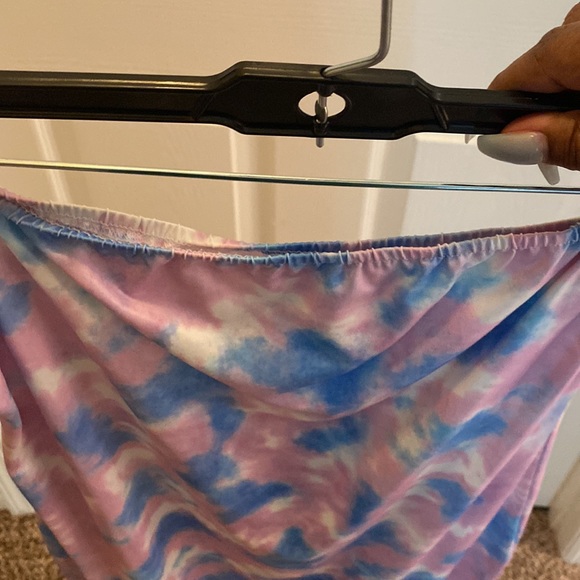 Tie-dye Mini Tube Dress - Picture 2 of 3